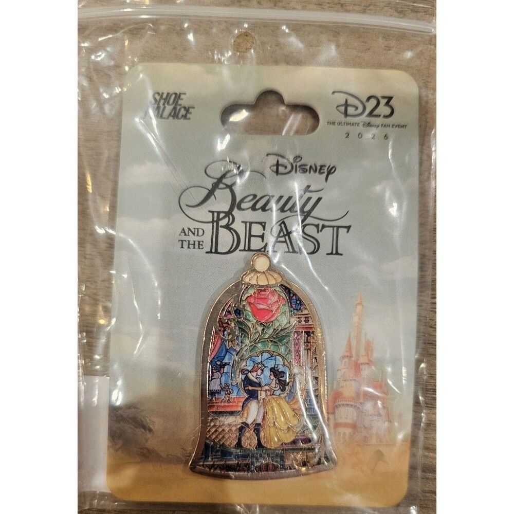 Disney Shoe Palace Beauty And The Beast Pin Limited D23 2026 Exclusive Belle
